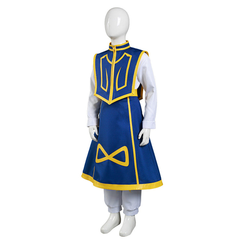 Hunter x Hunter Kurapika Kids Pants Cape Outfits Halloween Carnival Suit Cosplay Costume