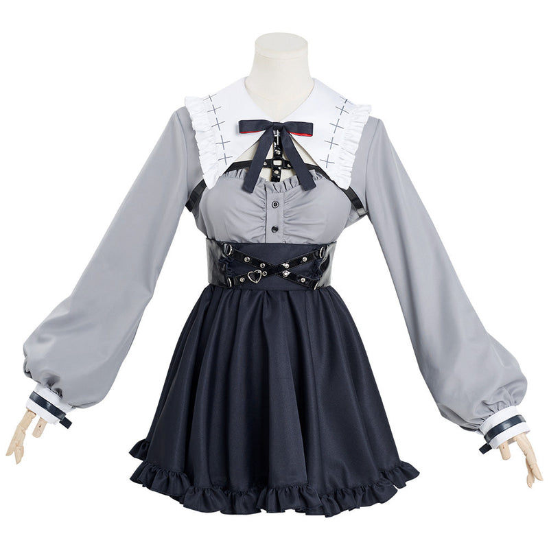 Vtuber Kuzuha Sanya Women Dress Outfits Halloween Carnival Suit Cosplay Costume