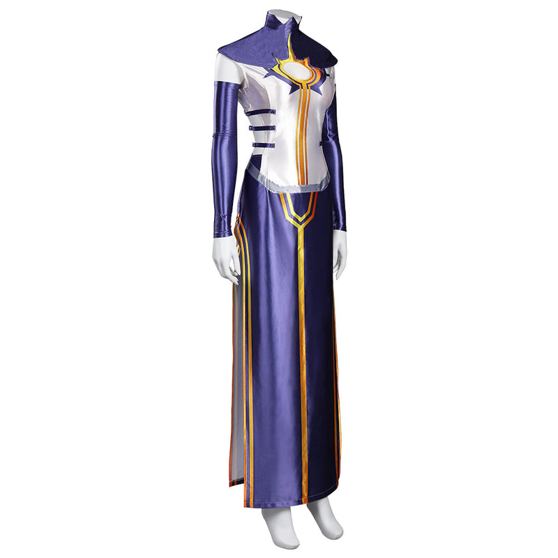 Arcane: League of Legends Mel Juvenile Outfits Halloween Carnival Suit Cosplay Costume