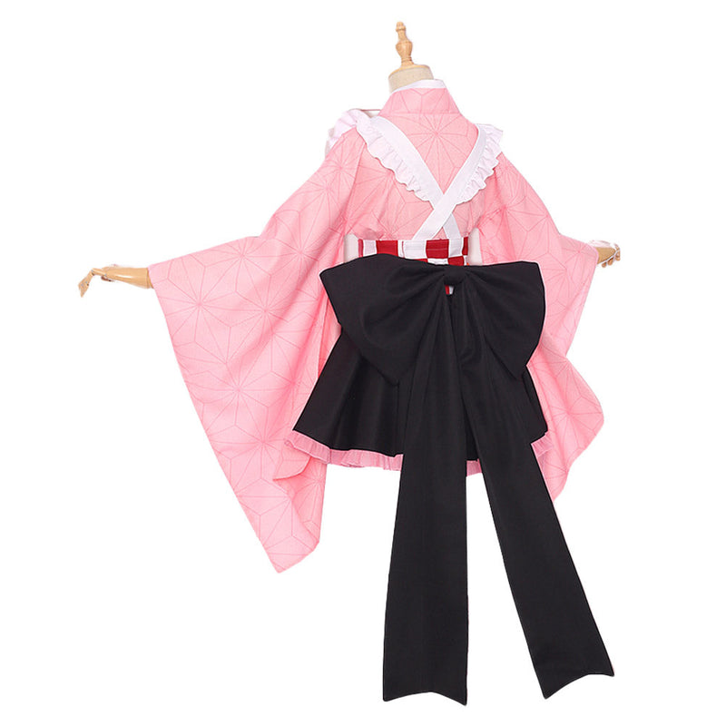 Demon Slayer Kamado Nezuko Maid Outfit Cosplay Costume