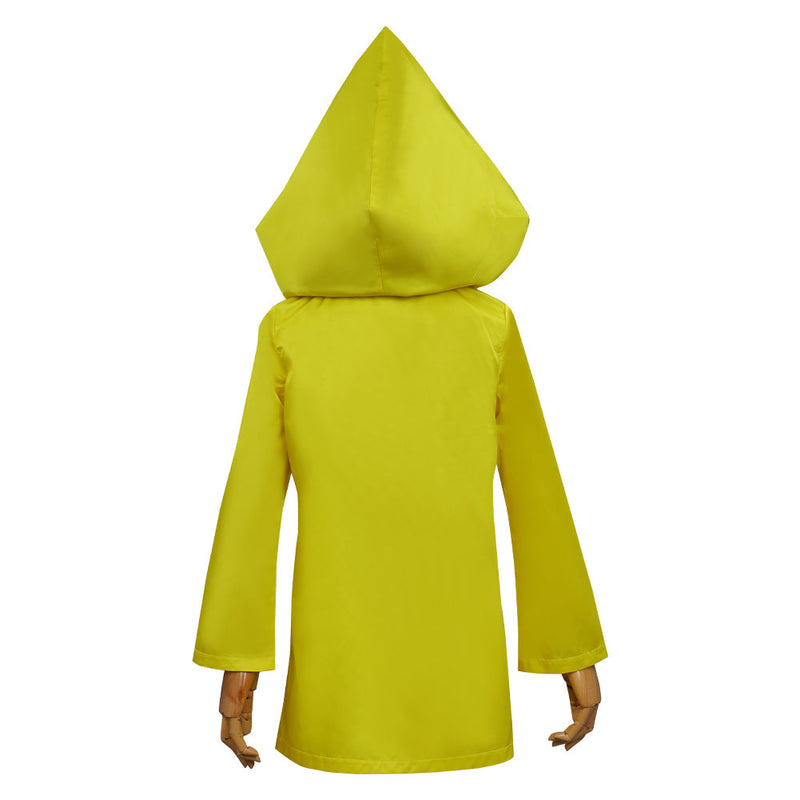 Little Nightmares II Six Yellow Coat Halloween Carnival Suit Kids child Cosplay Costume