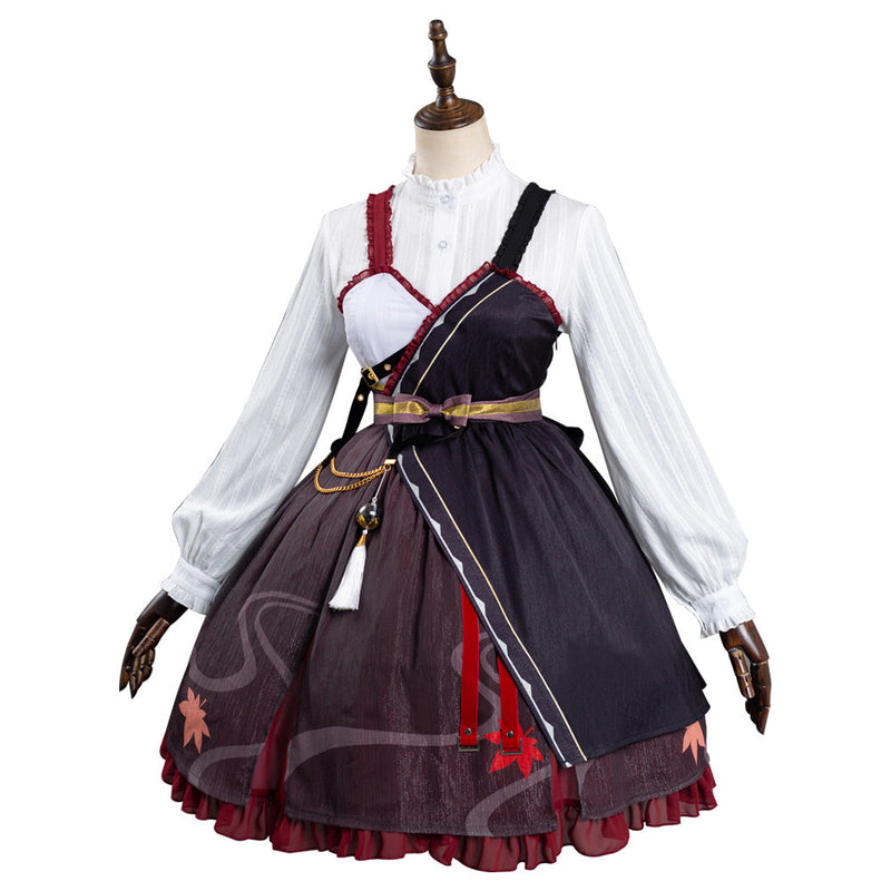 Genshin Impact Kazuha Lolita Dress Outfits Halloween Original Design Cosplay Costume