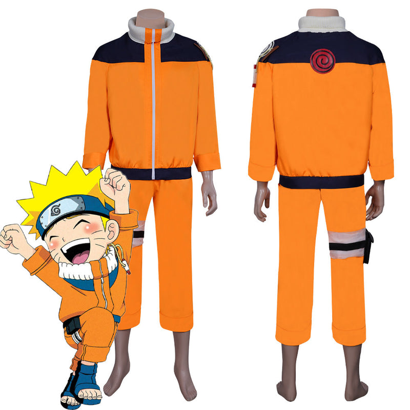 NARUTO Naruto Uzumaki Top Pants Outfits Halloween Carnival Suit Cosplay Costume