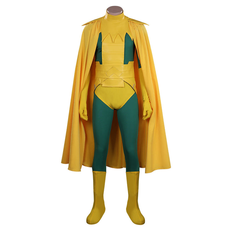 Loki Season 1 Loki King Outfits Halloween Carnival Suit Cosplay Costume