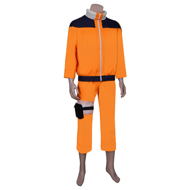 NARUTO Naruto Uzumaki Top Pants Outfits Halloween Carnival Suit Cosplay Costume