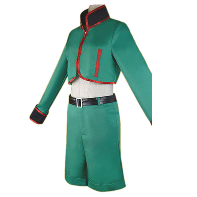 Hunter X Hunter Gon Freecss Men Top Short Outfit Halloween Carnival Costume Cosplay Costume