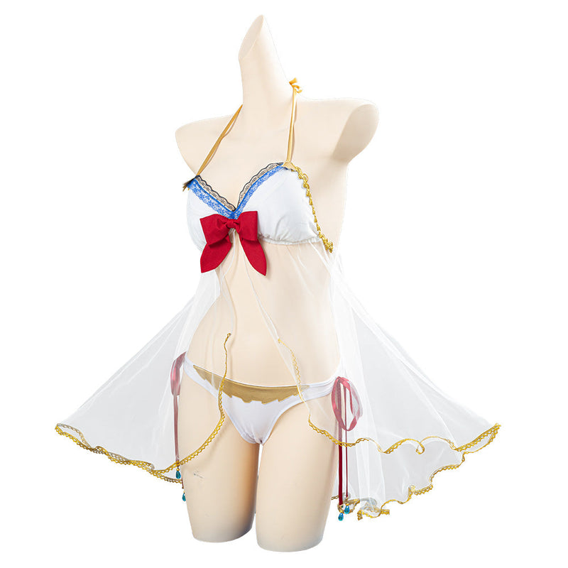 Game Princess Connect! Re:Dive Pecorine Eustiana von Astraea Swimsuit Summer Sexy Swimwear Cosplay Costume