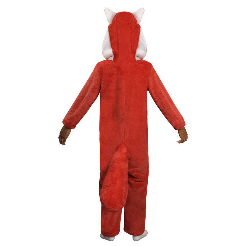 Kids Children Turning Red Mei Jumpsuit Sleepwear Cosplay Costume