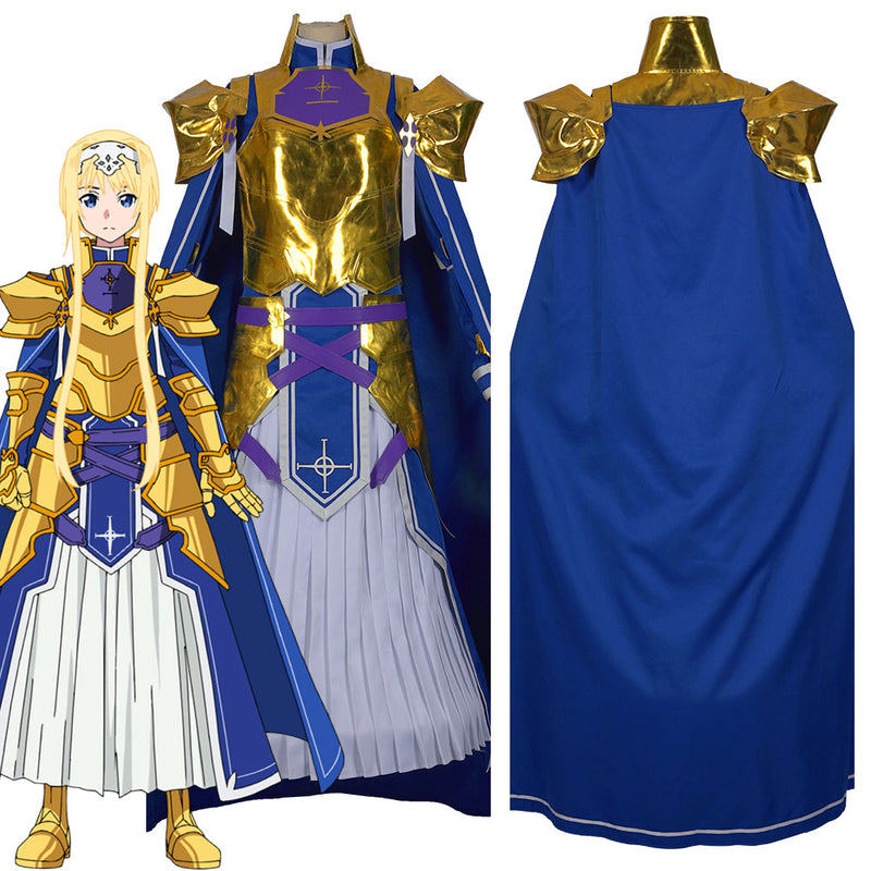 Sword Art Online Alicization SAO Alice Synthesis Thirty Women Knights Outfit Halloween Carnival Costume Cosplay Costume