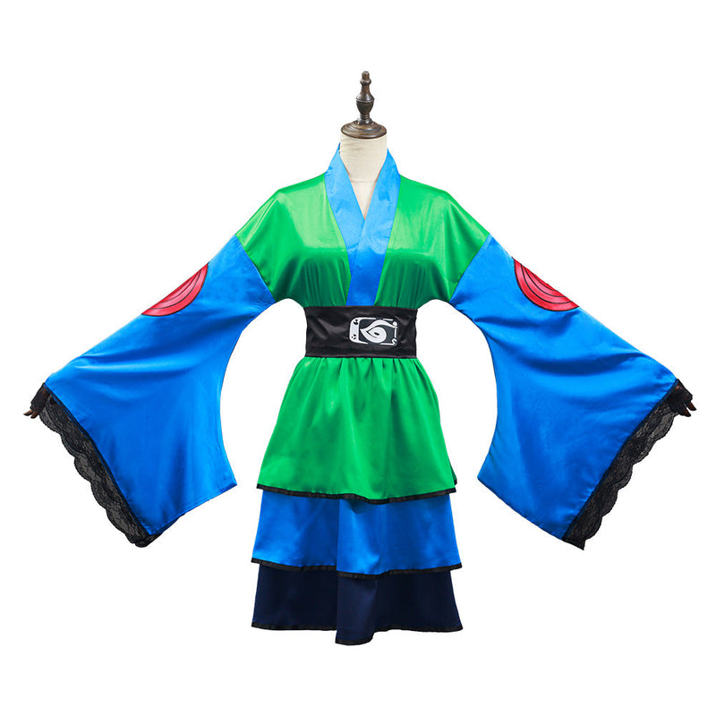 Anime NARUTO Kakashi Hatake Women Kimono Outfits Halloween Carnival Suit Cosplay Costume