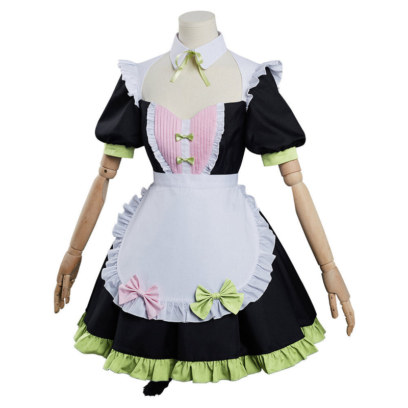 Demon Slayer: Kimetsu No Yaiba Kanroji Mitsuri Lolita Halloween Original Design Cosplay Costume