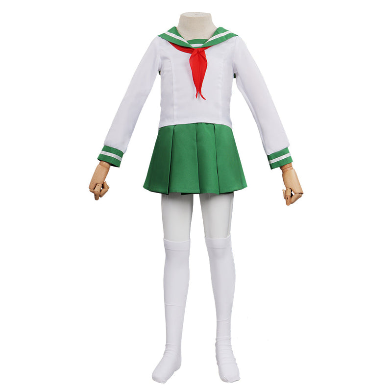 Inuyasha Higurashi Kagome Costume for Kids Children Christmas Cosplay Costume