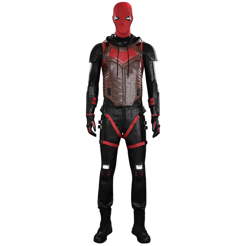 Gotham Knights Red Hood Jason Todd Outfits Halloween Carnival Suit Cosplay Costume