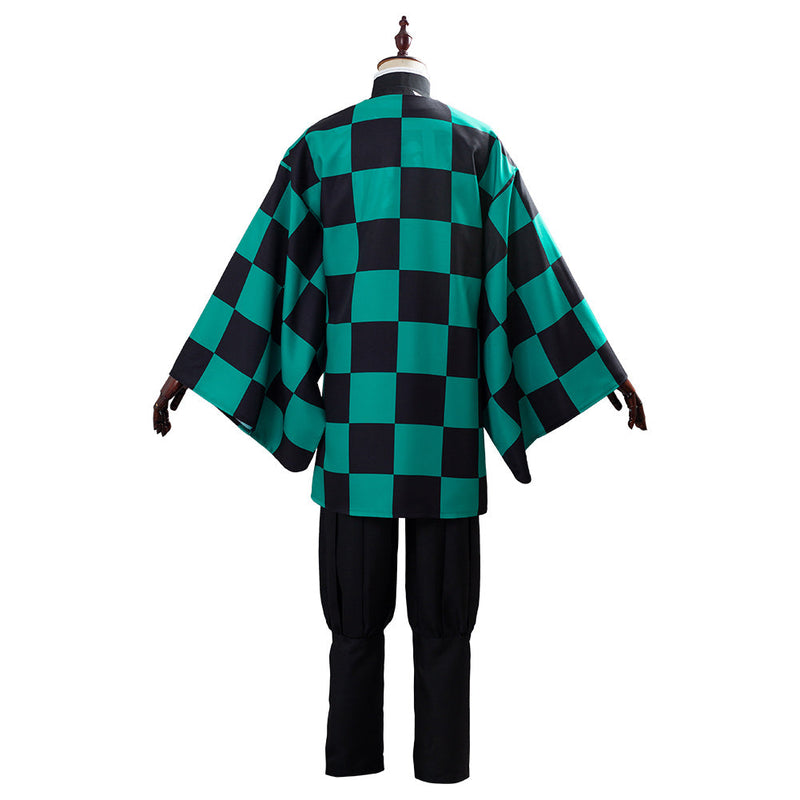 Demon Slayer: Kimetsu no Yaiba Kamado Tanjirou Oufit Cosplay Costume