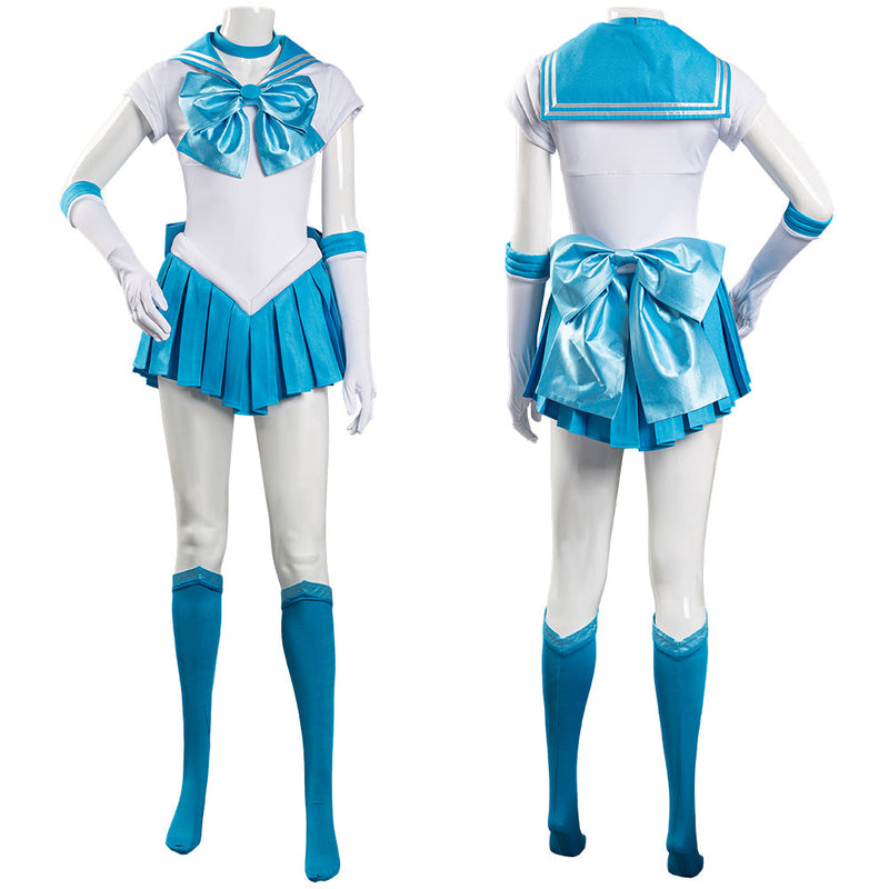 Sailor Moon Mizuno Ami Uniform Dress Outfits Halloween Carnival Suit Cosplay Costume