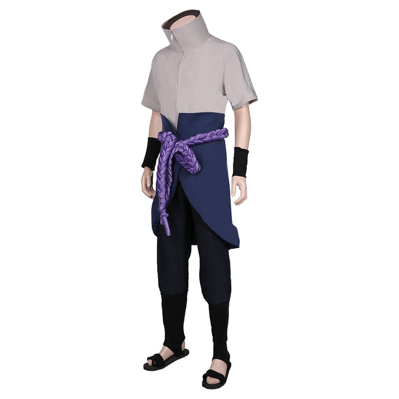 NARUTO Uchiha Sasuke Coat Pants Outfits Halloween Carnival Suit Cosplay Costume