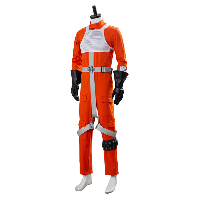 Star Wars Rebels Uniform Outfit Pilot Jumpsuit Cosplay Costume