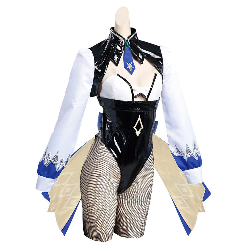 Genshin Impact Eula Bunny Girl Original Design Cosplay Costume