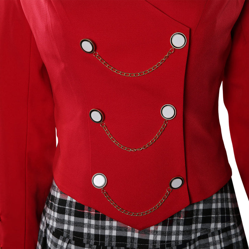 Heathers The Musical-Heather Chandler Uniform Skirt Outfits Halloween Carnival Costume Cosplay Costume