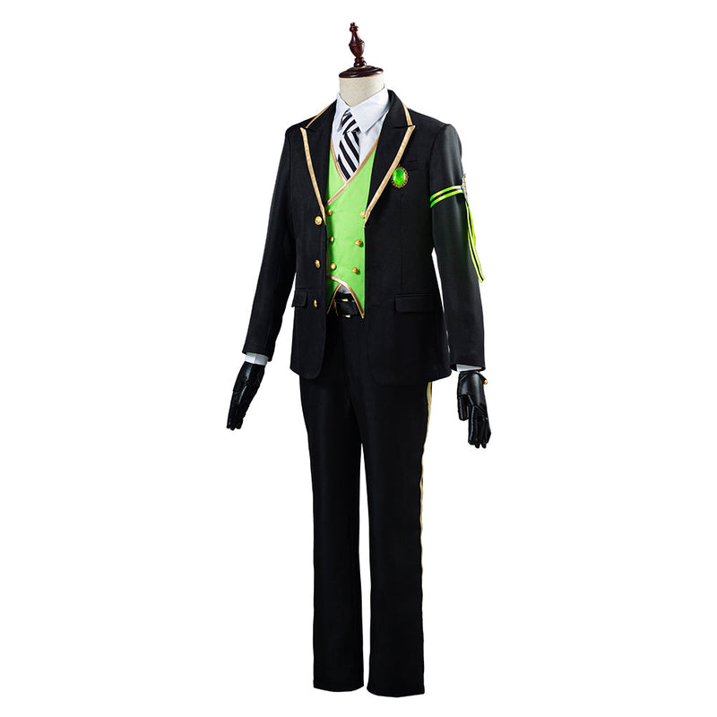 Game Twisted-Wonderland Malleus/Sebek/Silver Uniform Outfit Halloween Carnival Costume Cosplay Costume for Adult