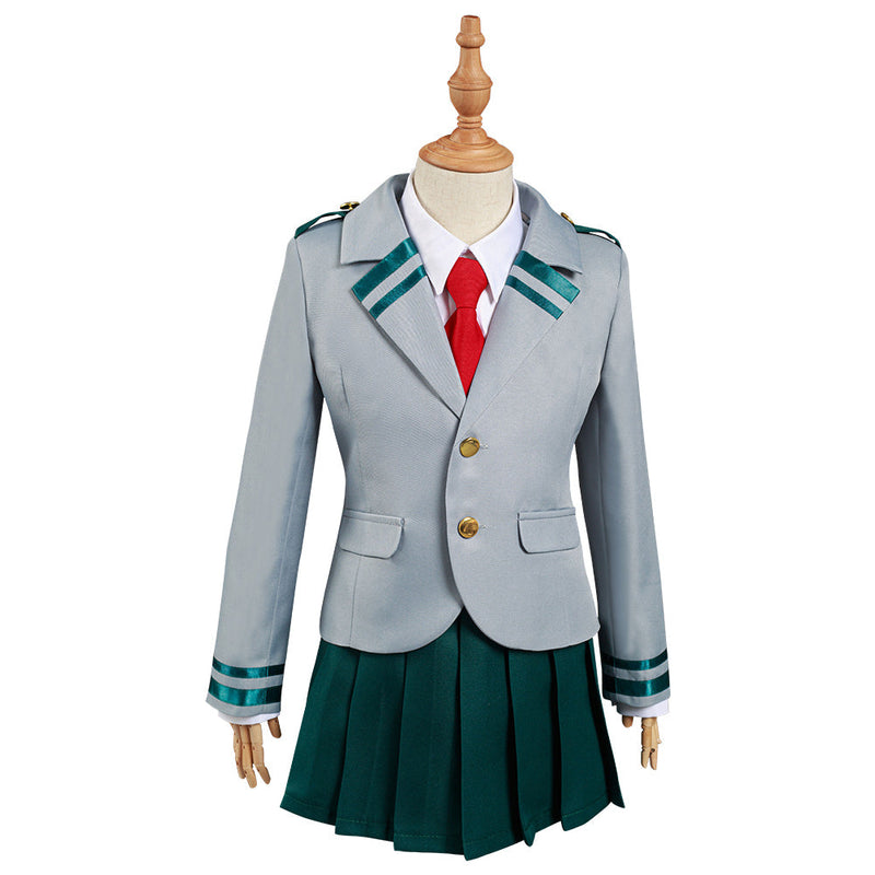 Boku no Hero Academia Ochaco Uraraka Asui Tsuyu Kids Girls Cosplay Costume