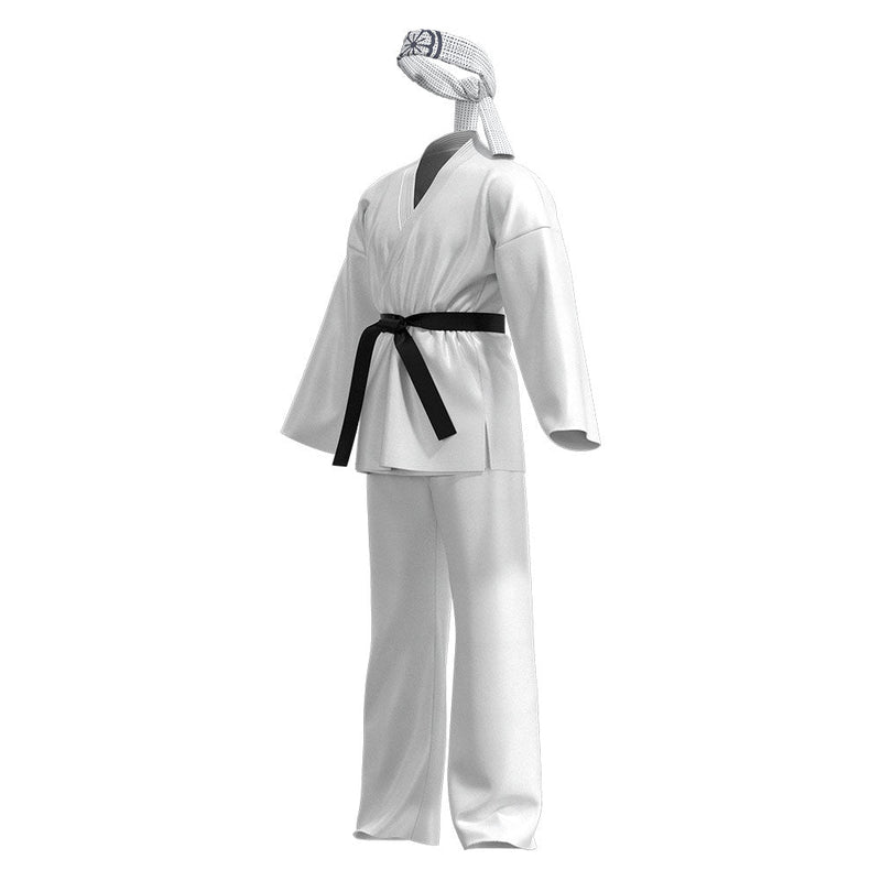 The Karate Kid -  Daniel LaRusso Cosplay Costume Karate Uniform Outfits Halloween Carnival Suit