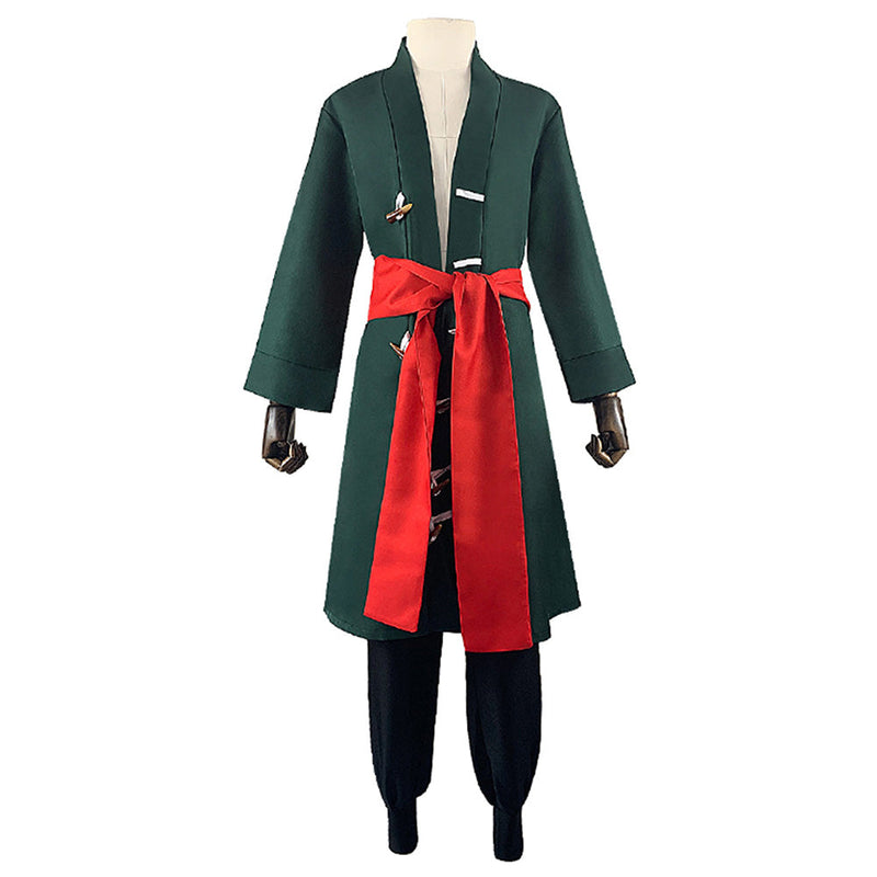 One Piece Roronoa Zoro Outfits Halloween Carnival Suit Cosplay Costume