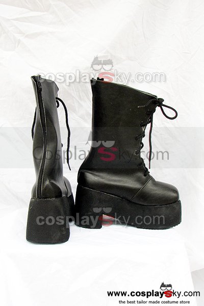 Fate Stay Night Saber Cosplay Boots Black