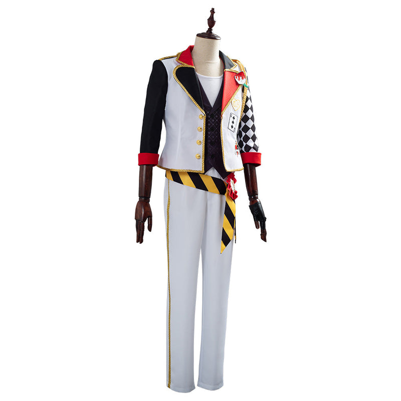 Game Twisted-Wonderland Alice in Wonderland Theme Trey Cosplay Costume