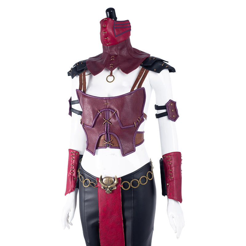 Mortal Kombat 10 Mileena Outfits Halloween Carnival Suit Cosplay Costume