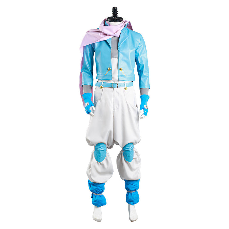 JoJo‘s Bizarre Adventure Part 2: Battle Tendency Caesar Anthonio Zeppeli Coat Pants Outfits Cosplay Costume