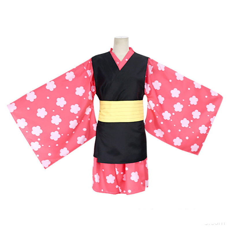 Demon Slayer Kisatsutai Makomo Kimono Uniform Outfit Halloween Cosplay Costume