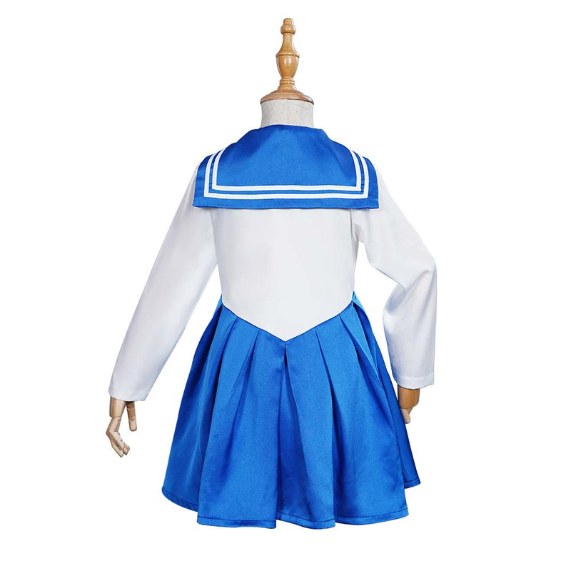 Sailor Moon Kids Girls Blue Dress Outfits Halloween Carnival Suit Cosplay Costume