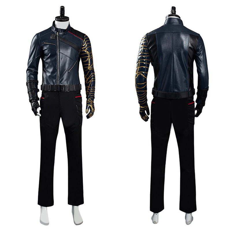 The Falcon and the Winter Soldier Bucky Barnes Halloween Carnival Suit Cosplay Costume