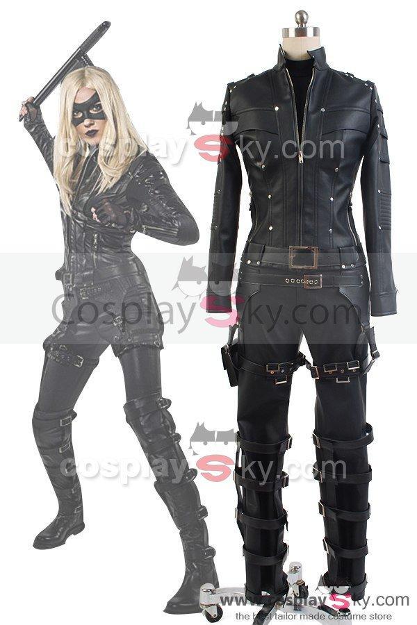 Green Arrow Season 3 Black Canary Laurel Lance Outfit Cosplay Costume