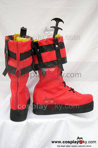 Guilty Gear Sol Badguy Cosplay Boots Custom Made