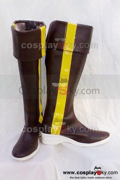 It's a Wonderful World Misaki Shiki Cosplay Boots Custom Made