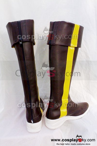 It's a Wonderful World Misaki Shiki Cosplay Boots Custom Made