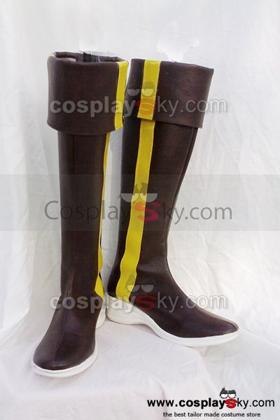 It's a Wonderful World Misaki Shiki Cosplay Boots Custom Made