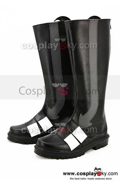 Kagerou Project MekakuCity Actors Konoha Cosplay Boots Shoes Black