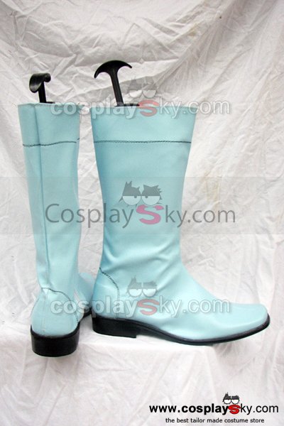 Kamen Rider Cosplay Boots Sky Blue Custom-Made