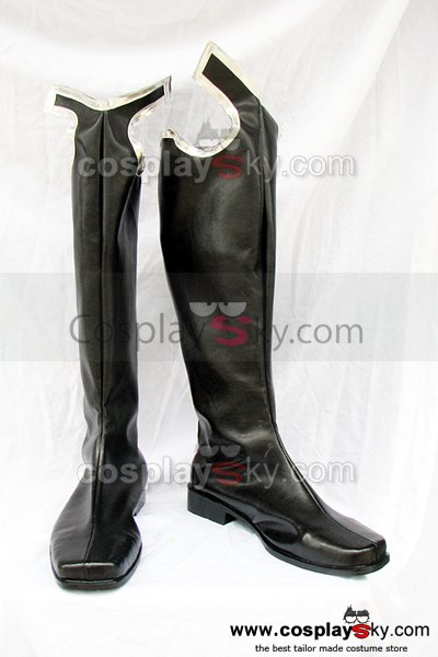 Kingdom Hearts II Xigbar Cosplay Boots Black