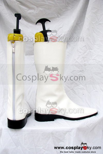 Mobile Suit Gundam Seed Cosplay Boots White