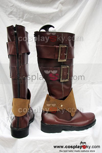 Pandora Hearts Oz Bezarius Cosplay Boots Brown