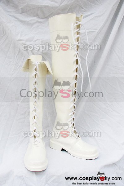 Shinning Wind Caris Philiath Cosplay Boots White