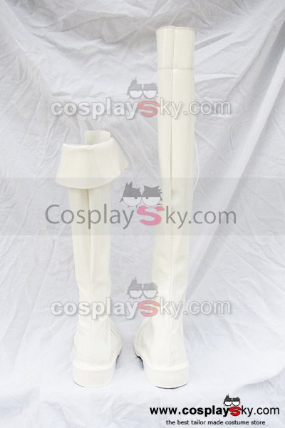 Shinning Wind Caris Philiath Cosplay Boots White