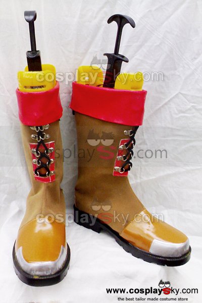 Super Robot Wars SRW Axel Cosplay Boots Custom Made