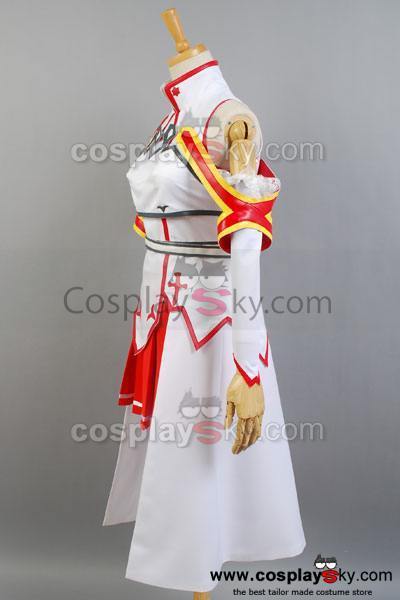 Sword Art Online SAO Asuna Cosplay Costume