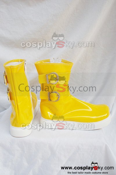 Tales of Destiny Chersea Tone Cosplay Boots Yellow