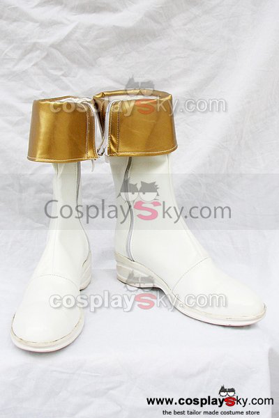 Tales of Phantasia Mint Adnade Cosplay Boots White